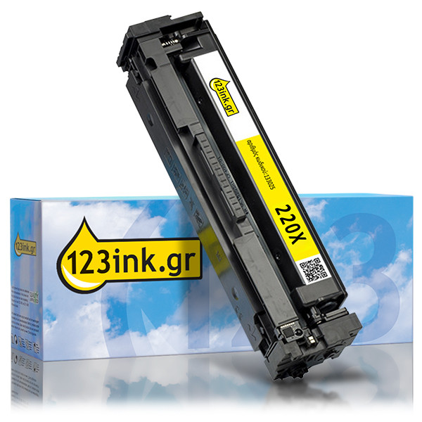 Η έκδοση 123ink αντικαθιστά τον κίτρινο toner υψηλής χωρητικότητας HP 220X (W2202X) 133025 - 1