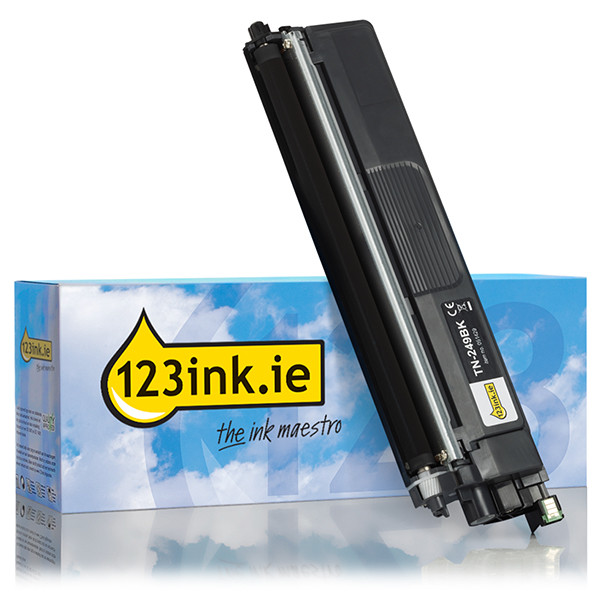 Η έκδοση 123ink αντικαθιστά τον μαύρο toner εξαιρετικά υψηλής χωρητικότητας Brother TN-249BK TN249BKC 051429 - 1