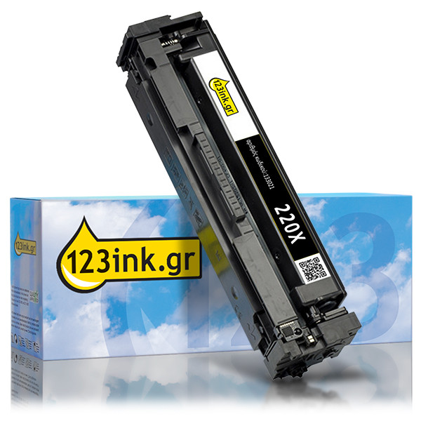 Η έκδοση 123ink αντικαθιστά τον μαύρο toner υψηλής χωρητικότητας HP 220X (W2200X) 133021 - 1