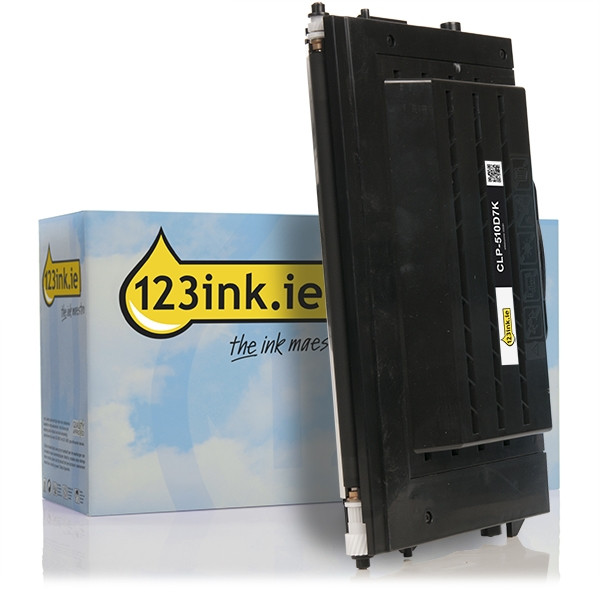 Η έκδοση 123ink αντικαθιστά τον μαύρο toner υψηλής χωρητικότητας Samsung CLP-510D7K CLP-510D7K/ELSC 033391 - 1