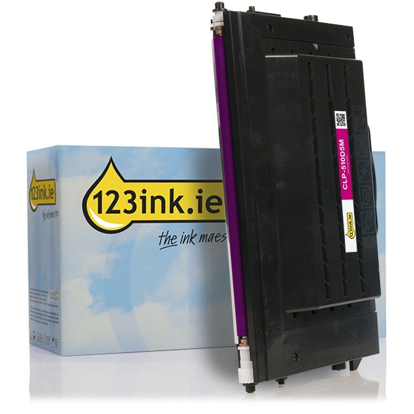 Η έκδοση 123ink αντικαθιστά τον Magenta Toner υψηλής χωρητικότητας Samsung CLP-510D5M CLP-510D5M/ELSC 033401 - 1