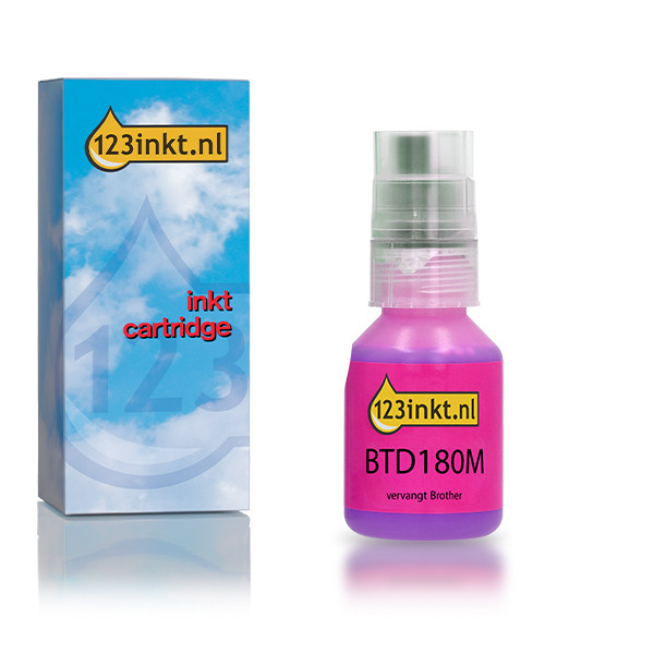 Η έκδοση 123ink αντικαθιστά το Μελάνι Brother BTD180M Magenta 051509 - 1