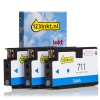 Η έκδοση 123ink αντικαθιστά το Μελάνι HP 711 (CZ134A) Cyan 3-pack 044205 - 1