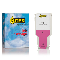 Η έκδοση 123ink αντικαθιστά το δοχείο magenta HP 746 (P2V78A) 055341
