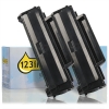 Η έκδοση 123ink αντικαθιστά το μαύρο  Toner Samsung MLT-D1042S (SU737A) 2-pack 130468 - 1