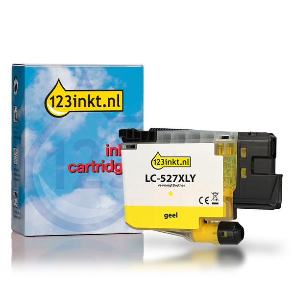 Η έκδοση 123ink αντικαθιστά το μελάνι Brother LC-527XLY High Capacity Yellow 051495 - 1