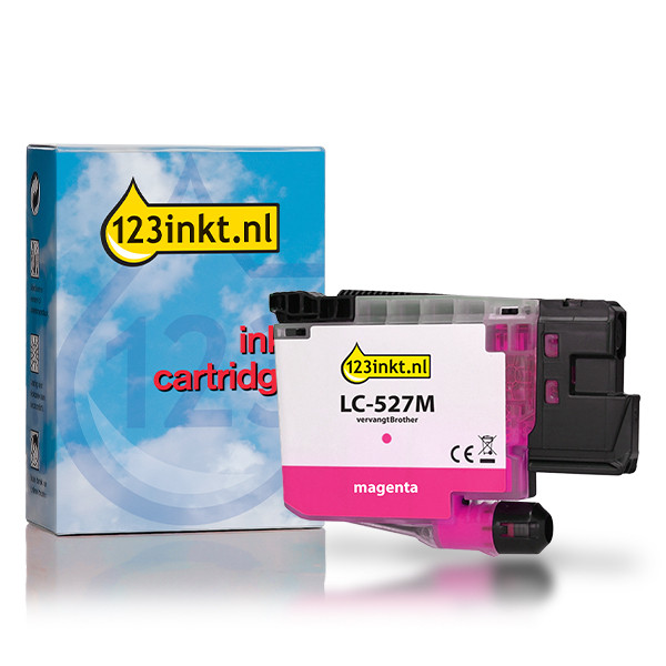 Η έκδοση 123ink αντικαθιστά το μελάνi Brother LC-527M Magenta 051485 - 1