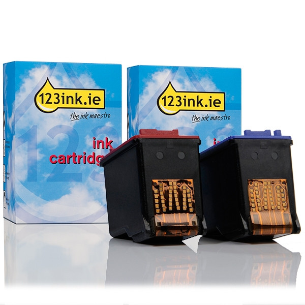 Η έκδοση 123ink αντικαθιστά το HP 22 Colour + HP 58 Photo Colour 2-pack  160036 - 1