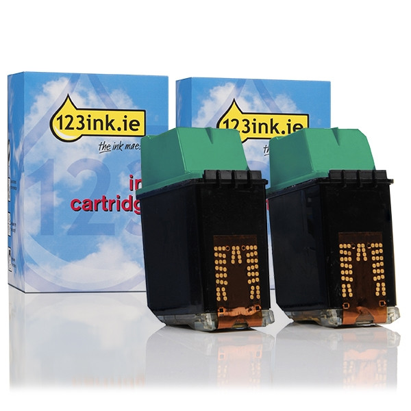 Η έκδοση 123ink αντικαθιστά το HP 25 (51625A/AE) Colour 2-pack 51625AEC 030012 - 1