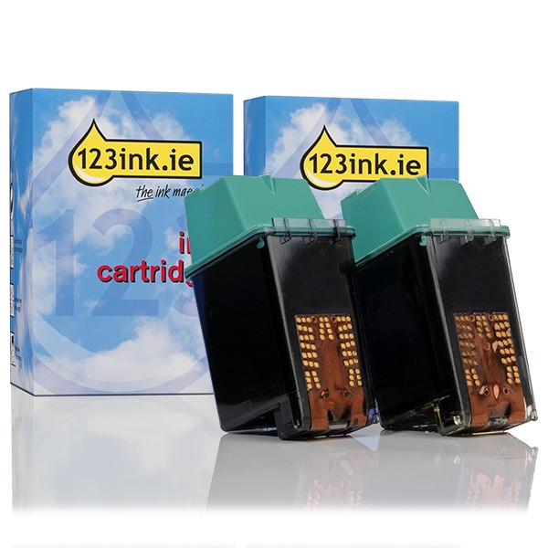 Η έκδοση 123ink αντικαθιστά το HP 26 (51626A/AE) Black 2-pack 51626AEC 030022 - 1