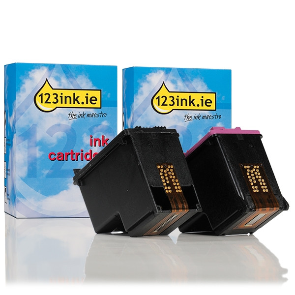 Η έκδοση 123ink αντικαθιστά το HP 300XL High Capacity Black & Colour 2-pack CN637EEC 054023 - 1