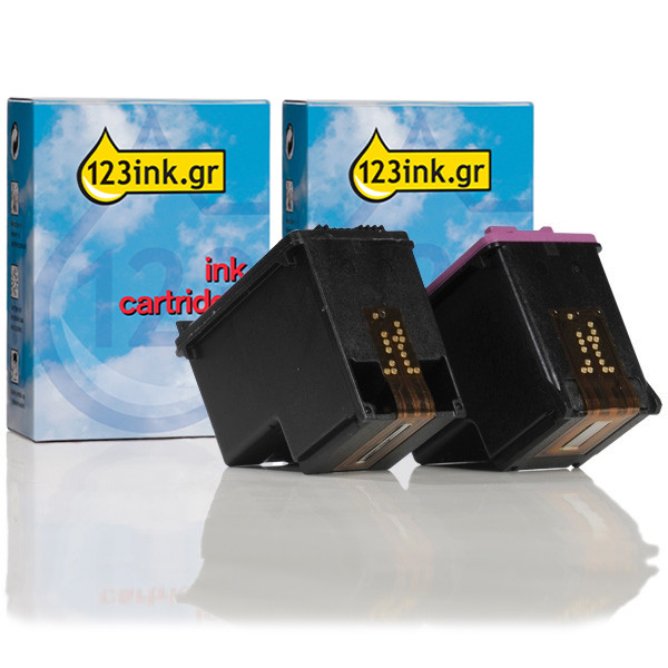 Η έκδοση 123ink αντικαθιστά το HP 301XL High Capacity Black & Colour 2-pack  160120 - 1