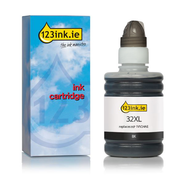 Η έκδοση 123ink αντικαθιστά το HP 32XL (1VV24AE) High Capacity Black 1VV24AEC 044689 - 1