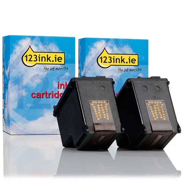 Η έκδοση 123ink αντικαθιστά το HP 336 (C9362EE) Black 2-pack C9362EEC 160060 - 1