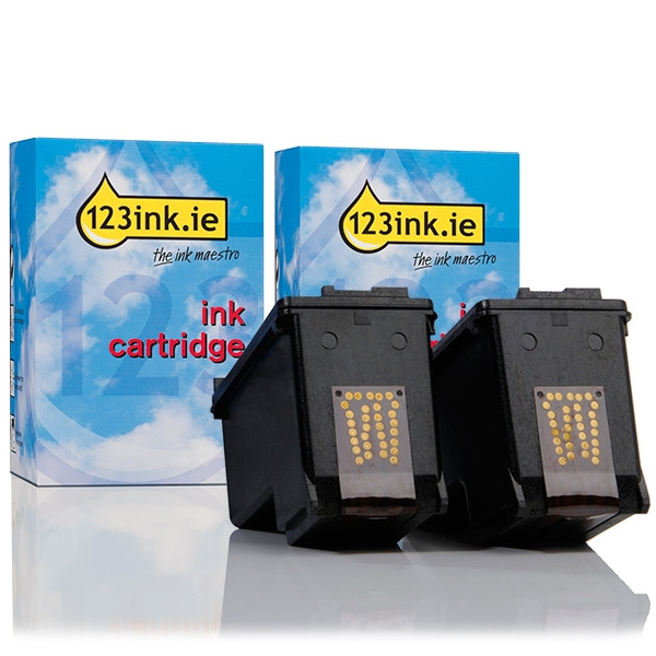Η έκδοση 123ink αντικαθιστά το HP 339 (C9504E/EE) High Capacity Black 2-pack C9504EEC 160048 - 1