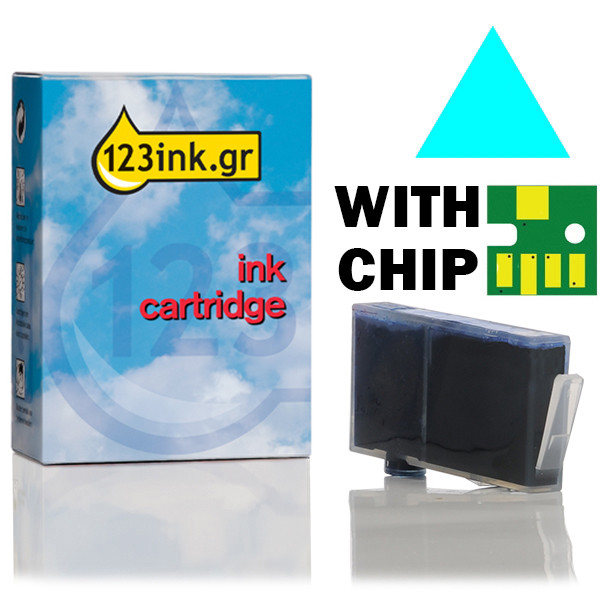 Η έκδοση 123ink αντικαθιστά το HP 364XL (CB323EE) High Capacity Cyan CB323EEC 044176 - 1