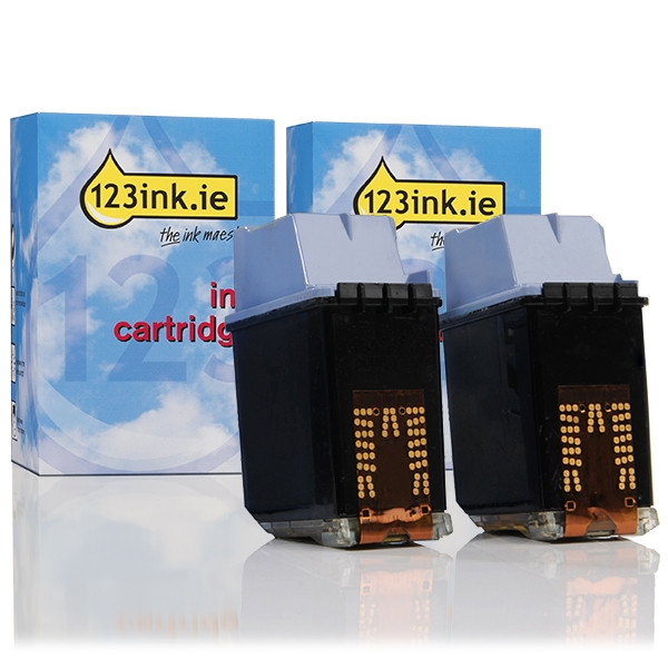 Η έκδοση 123ink αντικαθιστά το HP 49 (51649A/AE) Colour 2-pack 51649AEC 030142 - 1