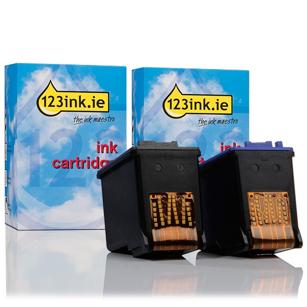 Η έκδοση 123ink αντικαθιστά το HP 56 Black & HP 57 Colour 2-pack  160040 - 1