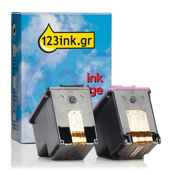 Η έκδοση 123ink αντικαθιστά το HP 62XL Black & Colour 2-pack  160137 - 1