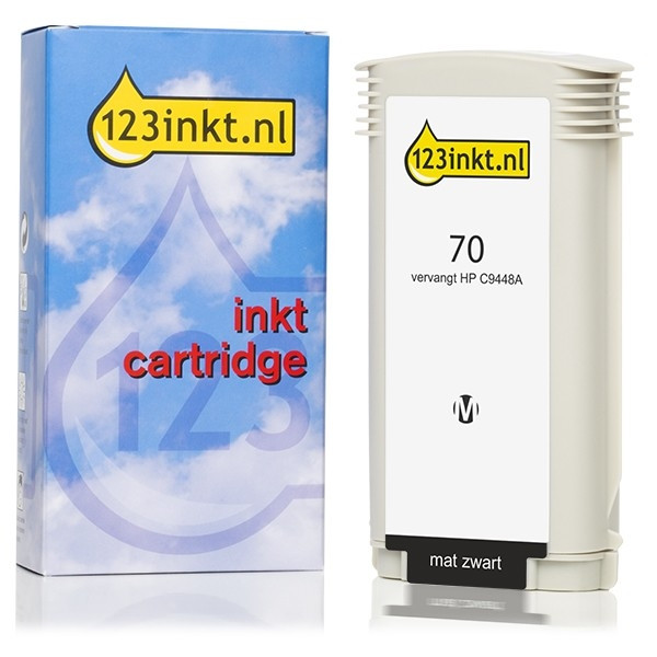 Η έκδοση 123ink αντικαθιστά το HP 70 (C9448A) Matte Black C9448AC 030805 - 1