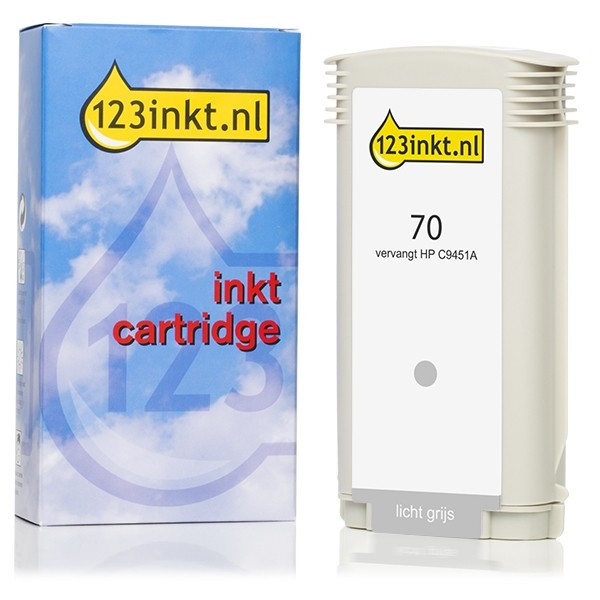 Η έκδοση 123ink αντικαθιστά το HP 70 (C9451A) Light Grey C9451AC 030817 - 1