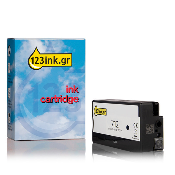 Η έκδοση 123ink αντικαθιστά το HP 712 (3ED71A) High Capacity Black 3ED71AC 093115 - 1