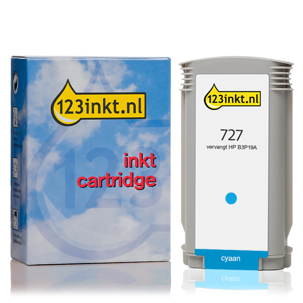Η έκδοση 123ink αντικαθιστά το HP 727 (B3P19A) High Capacity Cyan B3P19AC 044291 - 1