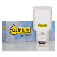 Η έκδοση 123ink αντικαθιστά το HP 728 (F9J64A) Matte Black