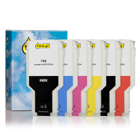 Η έκδοση 123ink αντικαθιστά το HP 746 MBK/PBK/C/M/Y/CR 6-pack