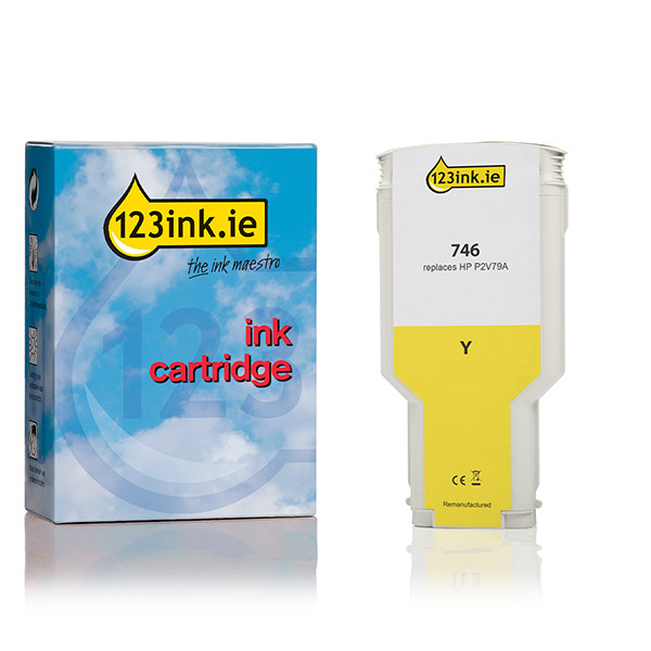 Η έκδοση 123ink αντικαθιστά το HP 746 (P2V79A) Yellow P2V79AC 055343 - 1