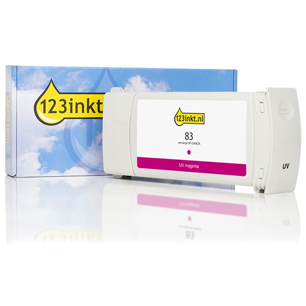 Η έκδοση 123ink αντικαθιστά το HP 83 (C4942A) Μagenta UV C4942AC 031581 - 1