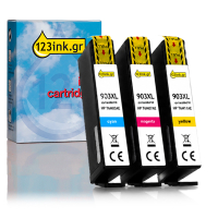 Η έκδοση 123ink αντικαθιστά το HP 903XL (1CC20AE) C/M/Y 3-pack 132181