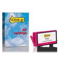Η έκδοση 123ink αντικαθιστά το HP 912XL (3YL82AE) High Capacity Magenta