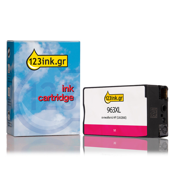 Η έκδοση 123ink αντικαθιστά το HP 963XL (3JA28AE) High Capacity Magenta 3JA28AEC 055387 - 1