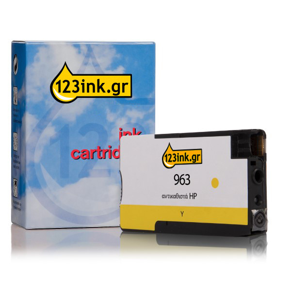 Η έκδοση 123ink αντικαθιστά το HP 963 (3JA25AE) Yellow 055381 - 1