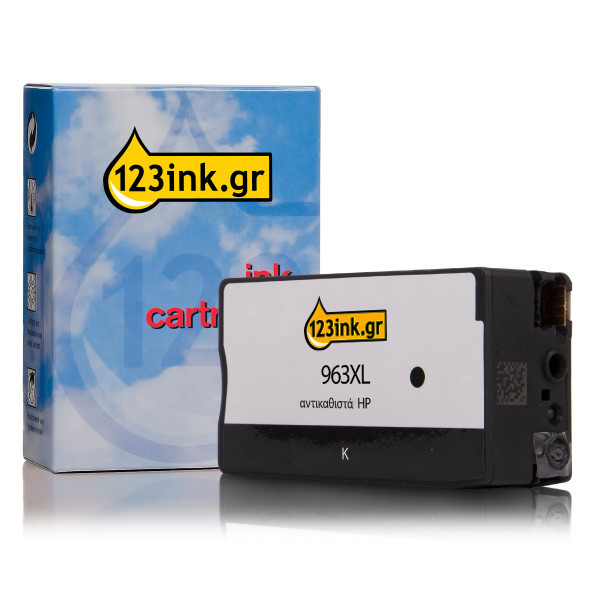 Η έκδοση 123ink αντικαθιστά το HP 963 (3JA26AE) Black 055375 - 1