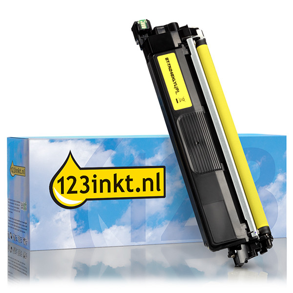 Η έκδοση 123ink αντικαθιστά το Toner Brother TN-248XL Y High Capacity Yellow TN248XLYC 051427 - 1