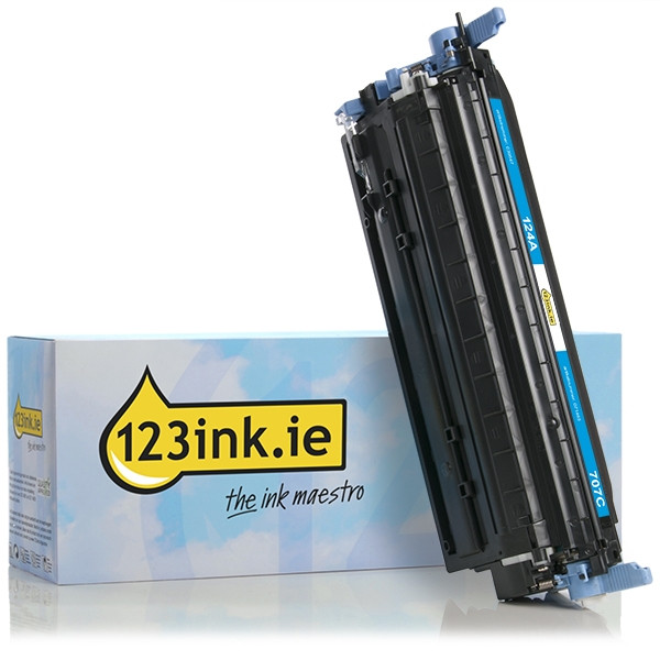 Η έκδοση 123ink αντικαθιστά το Toner HP 124A (Q6001A) Cyan Q6001AC 039547 - 1