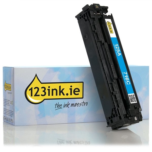 Η έκδοση 123ink αντικαθιστά το Toner HP 125A (CB541A) Cyan CB541AC 039807 - 1