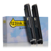 Η έκδοση 123ink αντικαθιστά το Toner HP 126A (CE310AD) Black 2-pack 132123 - 1