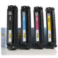 Η έκδοση 123ink αντικαθιστά το Toner HP 128A BK/C/M/Y 4-pack  130038