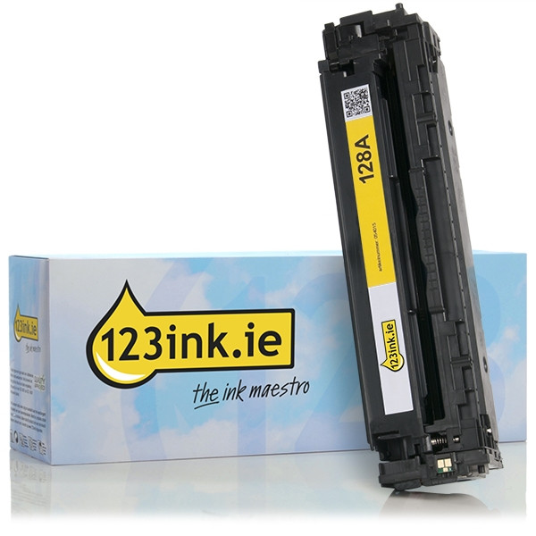 Η έκδοση 123ink αντικαθιστά το Toner HP 128A (CE322A) Yellow CE322AC 054015 - 1