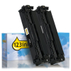 Η έκδοση 123ink αντικαθιστά το Toner HP 131X (CF210XD) High Capacity Black 2-pack 132197 - 1