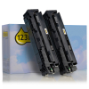 Η έκδοση 123ink αντικαθιστά το Toner HP 201X (CF400XD) High Capacity Black 2-pack 132176 - 1