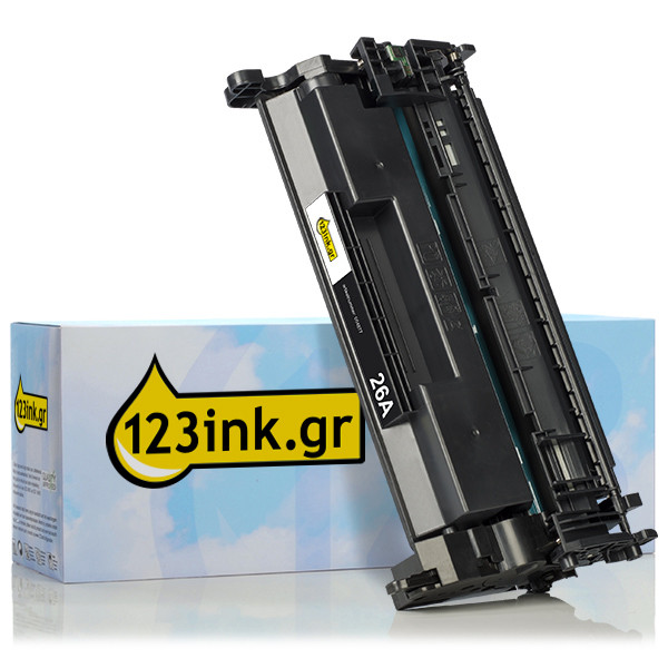 Η έκδοση 123ink αντικαθιστά το Toner HP 26A (CF226A) Black CF226AC 054877 - 1