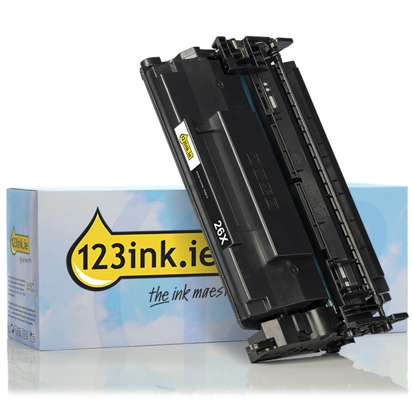 Η έκδοση 123ink αντικαθιστά το Toner HP 26X (CF226X) High Capacity Black CF226XC 054879 - 1