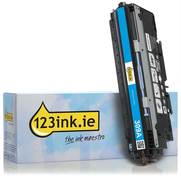 Η έκδοση 123ink αντικαθιστά το Toner HP 309A (Q2671A) Cyan Q2671AC 039325 - 1