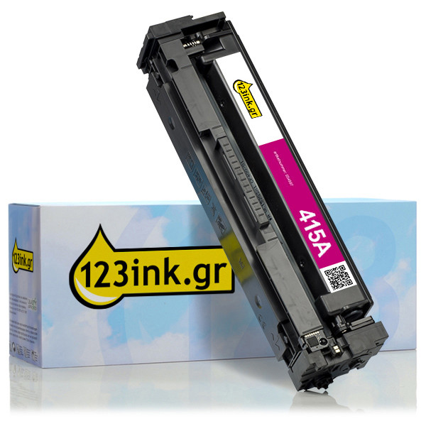 Η έκδοση 123ink αντικαθιστά το Toner HP 415A (W2033A) Magenta W2033AC 055447 - 1
