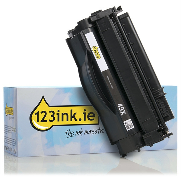 Η έκδοση 123ink αντικαθιστά το Toner HP 49X (Q5949X) High Capacity Black Q5949XC 033327 - 1