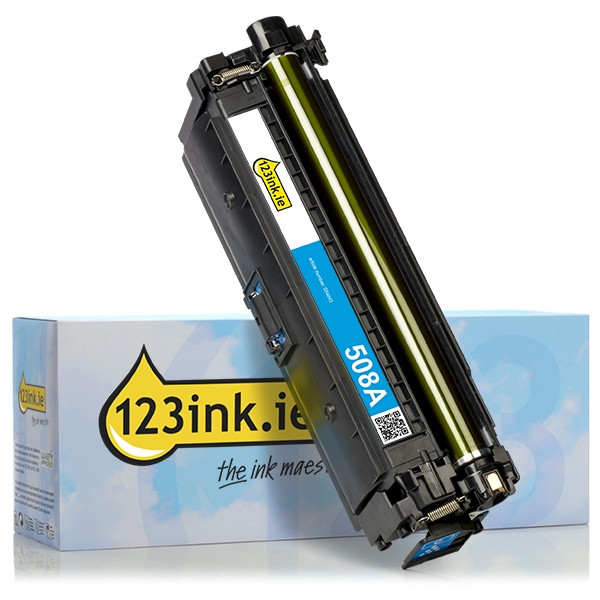 Η έκδοση 123ink αντικαθιστά το Toner HP 508A (CF361A) Cyan CF361AC 054843 - 1